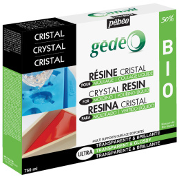 Gédéo Bio-based Crystal resin 750ml in the group Hobby & Creativity / Create / Molding at Pen Store (132708)