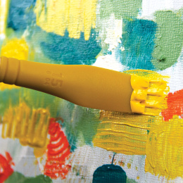 Catalyst Silicone Blade Long Handle No 4 30 mm Yellow in the group Art Supplies / Studio / Palette Knives at Pen Store (132797)