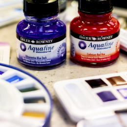 Intro Ink Aquarelle set 6 x 29,5 ml in the group Art Supplies / Artist colours / Watercolour Paint / Liquid watercolour at Pen Store (132932)