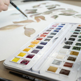 Watercolour Studio 48  ½ -Half pans  in the group Art Supplies / Artist colours / Watercolour Paint / Watercolour pans at Pen Store (132940)