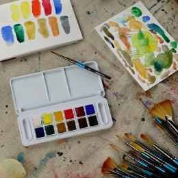 Watercolor brush series 48 Fan Nr 6 in the group Art Supplies / Brushes / Watercolour Brushes at Pen Store (132950)