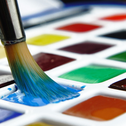 Watercolor brush series 55 Short Flat Nr 3/4 in the group Art Supplies / Brushes / Watercolour Brushes at Pen Store (132951)