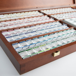 Horadam Aquarell Wood 140-set in the group Art Supplies / Artist colours / Watercolour Paint / Watercolour pans at Pen Store (132973)