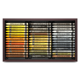 Neocolor II Aquarelle Wooden Box of 84 pcs in the group  / Kundsegment Art at Pen Store (133053)