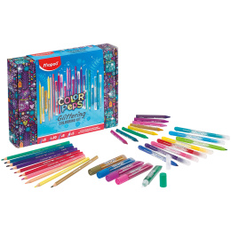 Color'Peps Glittering Colouring kit 31 pcs in the group Kids / Kids' Pens / Colouring Pencils for Kids at Pen Store (133075)