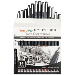 Pointliner Set of 14 in the group Pens / Writing / Fineliners at Pen Store (133076)