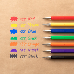 Mattehop Gel Roller Pen Original Colours Pack of 7 in the group Pens / Writing / Gel Pens at Pen Store (133079)