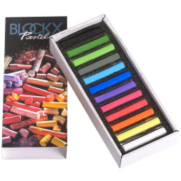 Soft Pastels Assorted 12-set in the group Art Supplies / Crayons & Graphite / Pastel Crayons at Pen Store (133362)