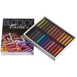 Soft Pastels Dark 24-set in the group Art Supplies / Artist colours / Pastels at Pen Store (133368)