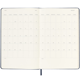 12M Daily Calendar 2025 Softcover Large Black in the group Paper & Pads / Planners / 12-Month Planners at Pen Store (133762)