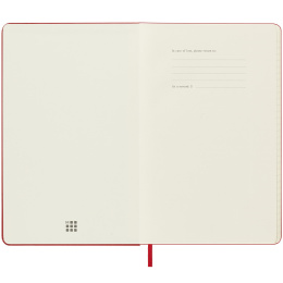 12M Daily Calendar 2025 Hardcover Large Red in the group Paper & Pads / Planners / 12-Month Planners at Pen Store (133764)