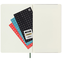 12M Daily Calendar 2025 Softcover Large Myrtle Green in the group Paper & Pads / Planners / 12-Month Planners at Pen Store (133768)