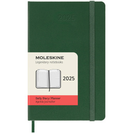 12M Daily Calendar 2025 Hardcover Pocket Myrtle Green in the group Paper & Pads / Planners / 12-Month Planners at Pen Store (133772)