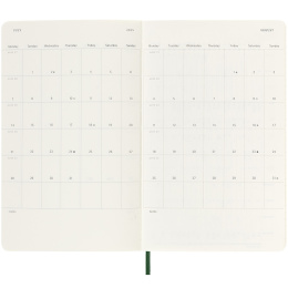 12M Daily Calendar 2025 Hardcover Pocket Myrtle Green in the group Paper & Pads / Planners / 12-Month Planners at Pen Store (133772)