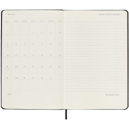 12M Calendar 2025 Weekly PRO Large Black in the group Paper & Pads / Planners / 12-Month Planners at Pen Store (133780)