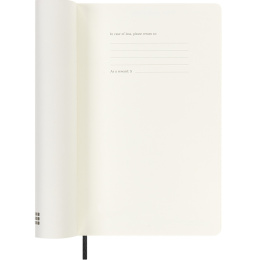 12M Weekly Notebook 2025 Hardcover Large Black in the group Paper & Pads / Planners / 12-Month Planners at Pen Store (133792)