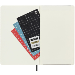 12M Weekly Notebook Softcover 2025 Pocket Black in the group Paper & Pads / Planners / 12-Month Planners at Pen Store (133801)