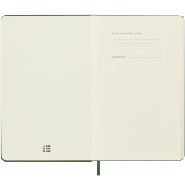 12M Weekly Notebook Hardcover 2025 Pocket Myrtle Green in the group Paper & Pads / Planners / 12-Month Planners at Pen Store (133802)