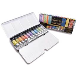 l'Aquarelle Watercolour Iridescent Colours 12x10 ml in the group Art Supplies / Artist colours / Watercolour Paint at Pen Store (133816)