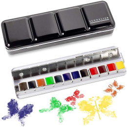 l'Aquarelle Watercolour 12 half pans in the group Art Supplies / Artist colours / Watercolour Paint at Pen Store (133817)