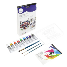 Simply Painting cats with gouache paint step-by-step in the group Art Supplies / Artist colours / Gouache at Pen Store (133864)