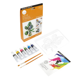 Simply Painting plants with acrylic paint step-by-step in the group Art Supplies / Artist colours / Acrylic Paint at Pen Store (133866)