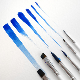 Synthetic brushes Watercolour/Universal Set of 6 in the group Art Supplies / Brushes / Watercolour Brushes at Pen Store (133923)