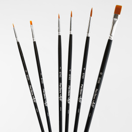 Synthetic brushes Acrylic/Oil Set of 6 in the group Art Supplies / Brushes / Synthetic Brushes at Pen Store (133924)