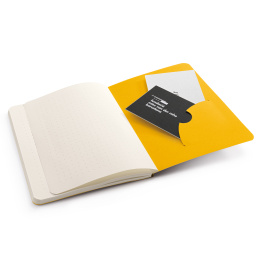 Bullet Journal Pocket 3 pcs Yellow24 in the group Paper & Pads / Note & Memo / Writing & Memo Pads at Pen Store (133949)