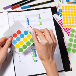 Multi-purpose labels Round Ø19mm 100 pcs in the group Hobby & Creativity / Organize / Home Office at Pen Store (133995_r)