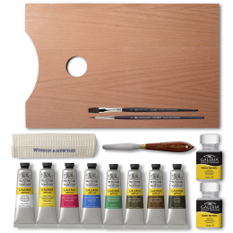 Galeria Acrylic Wooden Box 15-set in the group Art Supplies / Artist colours / Acrylic Paint at Pen Store (134067)