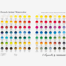 l'Aquarelle Watercolour Half Pan (Price Group 1) in the group Art Supplies / Artist colours / Watercolour Paint at Pen Store (134137_r)