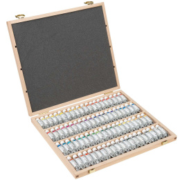 Horadam Aquarell Wooden Box 80x5 ml in the group Art Supplies / Artist colours / Watercolour Paint at Pen Store (134341)