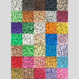 BioBeads Iron Beads Midi 1000 pcs in the group Kids / Fun and learning / Tube beads and pegboards / Tube beads Midi at Pen Store (134362_r)