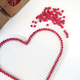 BioBeads Pegboard Midi Large Heart in the group Kids / Fun and learning / Tube beads and pegboards / Pegboard at Pen Store (134411)