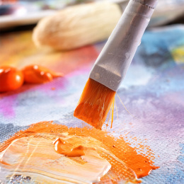 Acrylic set 24 colours (59 ml) + 12 brushes in the group Art Supplies / Artist colours / Acrylic Paint at Pen Store (134423)