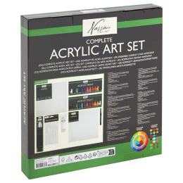 Complete acrylic art set 38 pcs in the group Art Supplies / Art Sets / Beginner sets at Pen Store (134425)