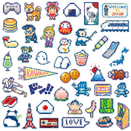 Hako Stickers Japan in the group Hobby & Creativity / Create / Stickers at Pen Store (134455)