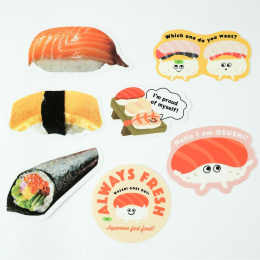 Hako Sticker pack Sushi in the group Hobby & Creativity / Create / Stickers at Pen Store (134456)