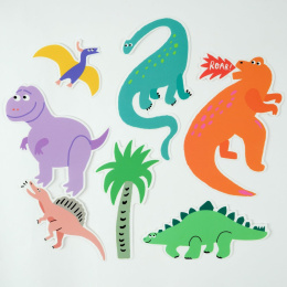 Sticker pack Dinosaur in the group Hobby & Creativity / Create / Stickers at Pen Store (134458)