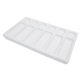 Artists porcelain palette rectangular 12x20 cm in the group Art Supplies / Studio / Palettes at Pen Store (134469)