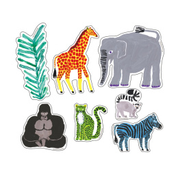 Sticker pack Miroco Machiko Animals in the group Hobby & Creativity / Create / Stickers at Pen Store (134523)