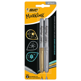 Intensity Metallic Gold & Silver Pack of 2 in the group Pens / Office / Markers at Pen Store (134537)