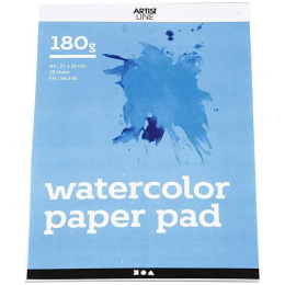 Watercolour pad A4 180g in the group Paper & Pads / Artist Pads & Paper / Watercolour Pads at Pen Store (134602)