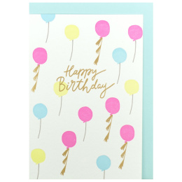 Greeting card Balloons in the group Hobby & Creativity / Holidays and seasons / Cards and envelopes at Pen Store (134625)