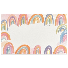 Cards with envelopes 5-pack Rainbow in the group Hobby & Creativity / Holidays and seasons / Cards and envelopes at Pen Store (134634)