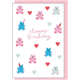 Greeting card Bears in the group Hobby & Creativity / Holidays and seasons / Cards and envelopes at Pen Store (134635)