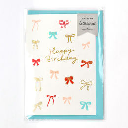 Greeting card Bows in the group Hobby & Creativity / Holidays and seasons / Cards and envelopes at Pen Store (134636)