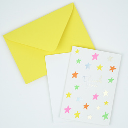 Thank you card Stars in the group Hobby & Creativity / Holidays and seasons / Cards and envelopes at Pen Store (134637)