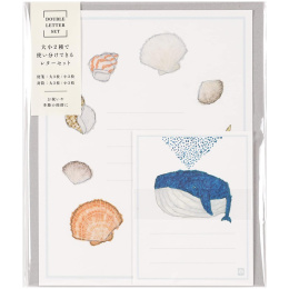 Stationery paper Yusuke Yonezu Whale in the group Hobby & Creativity / Holidays and seasons / Cards and envelopes at Pen Store (134643)